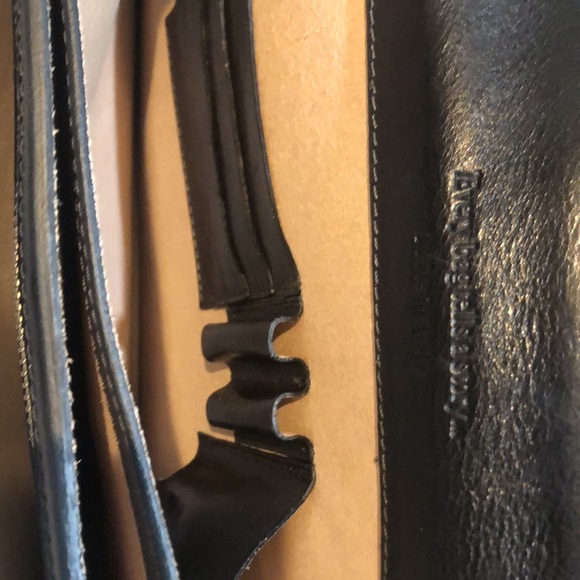 NWT BRIEFCASE TIME RESISTANCE “MAGUS” BLACK LEATHER - Still on brand website! - Picture 9 of 10